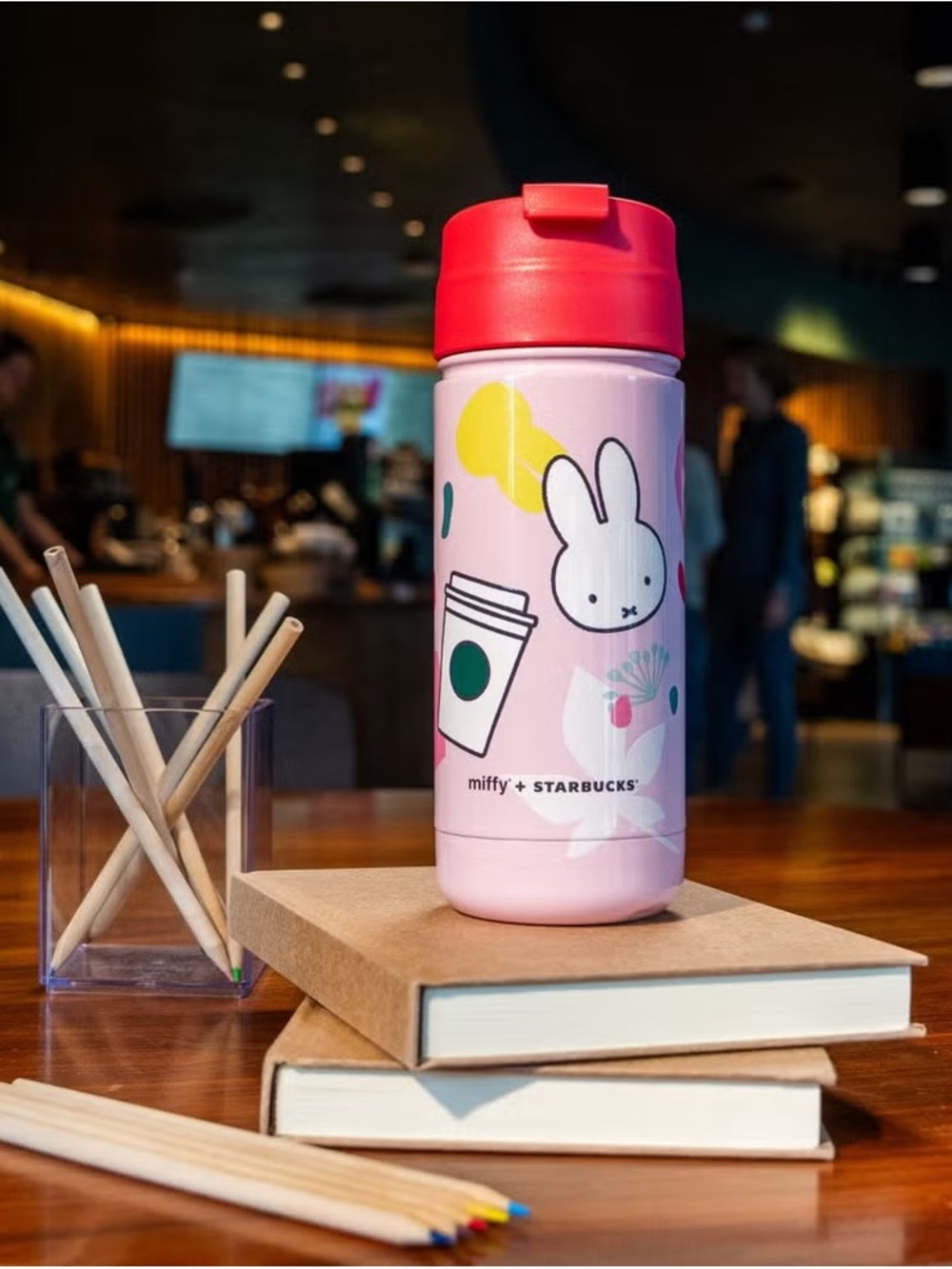 Miffy + Starbucks Pink Tumbler